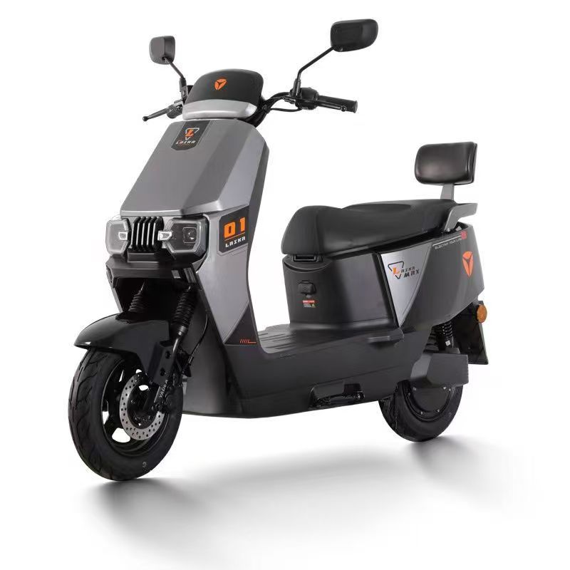 雅迪-莱卡电动摩托车长续航电动车高速电摩铅酸电池上班电瓶车，无地池，无充电器